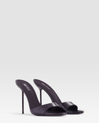 PATENT LEATHER MULE