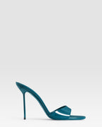 PATENT LEATHER MULE