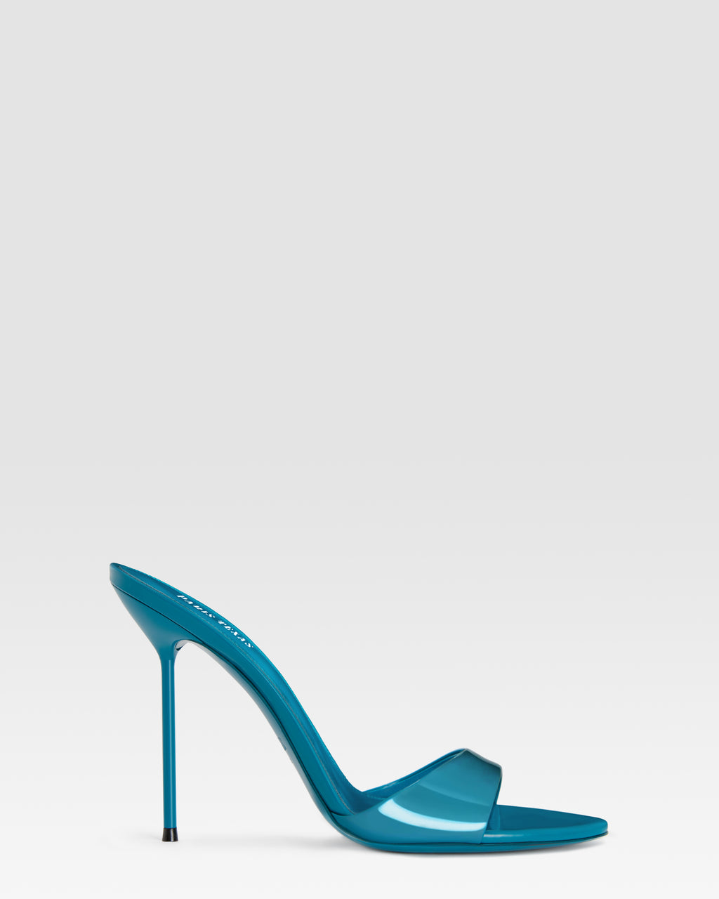 PATENT LEATHER MULE