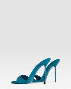 PATENT LEATHER MULE