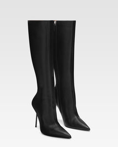 Bottes en cuir nappa