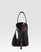 TORTOISE PATENT LEATHER SLINGBACK