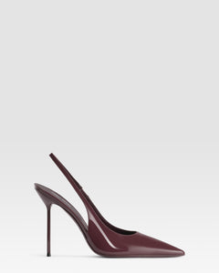 PATENT LEATHER SLINGBACK