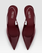 PATENT LEATHER SLINGBACK