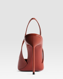 PATENT LEATHER SLINGBACK