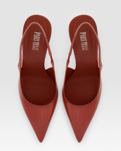 PATENT LEATHER SLINGBACK