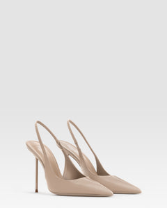 PATENT LEATHER SLINGBACK
