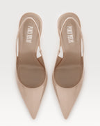 PATENT LEATHER SLINGBACK