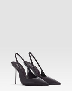 PATENT LEATHER SLINGBACK