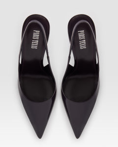 PATENT LEATHER SLINGBACK